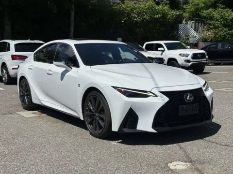 White 2022 Lexus IS 350 F SPORT (Red Interior) for sale in Great Neck, NY