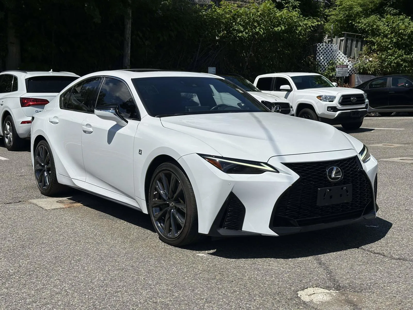 White 2022 Lexus IS 350 F SPORT (Red Interior) for sale in Great Neck, NY