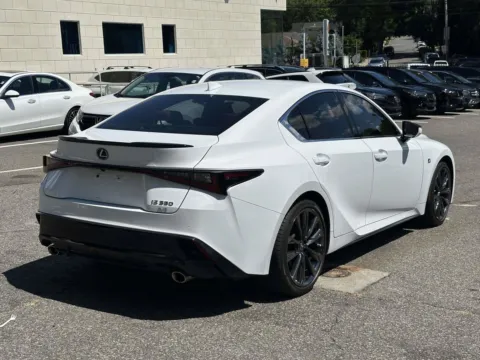 Another view of 2022 Lexus IS 350 F SPORT (Red Interior) for sale in Great Neck, NY at Certified Luxury Motors - Great Neck