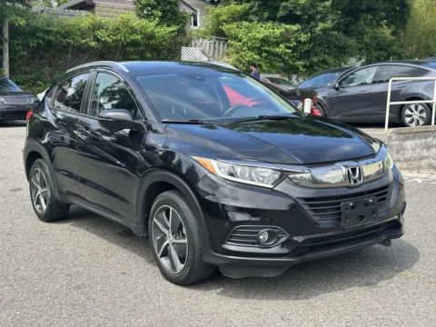 Black 2021 Honda HR-V EX for sale in Great Neck, NY