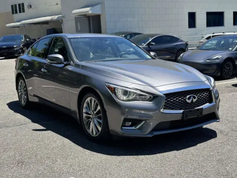 Gray 2023 INFINITI Q50 LUXE for sale in Great Neck, NY