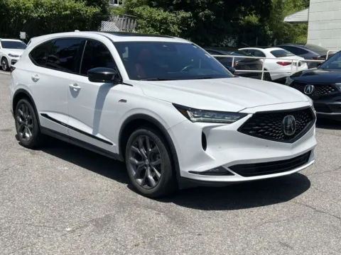 White 2022 Acura MDX w/A-Spec Package (Red Interior) for sale in Great Neck, NY