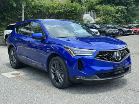 Blue 2023 Acura RDX w/A-Spec Package (Red Interior) for sale in Great Neck, NY