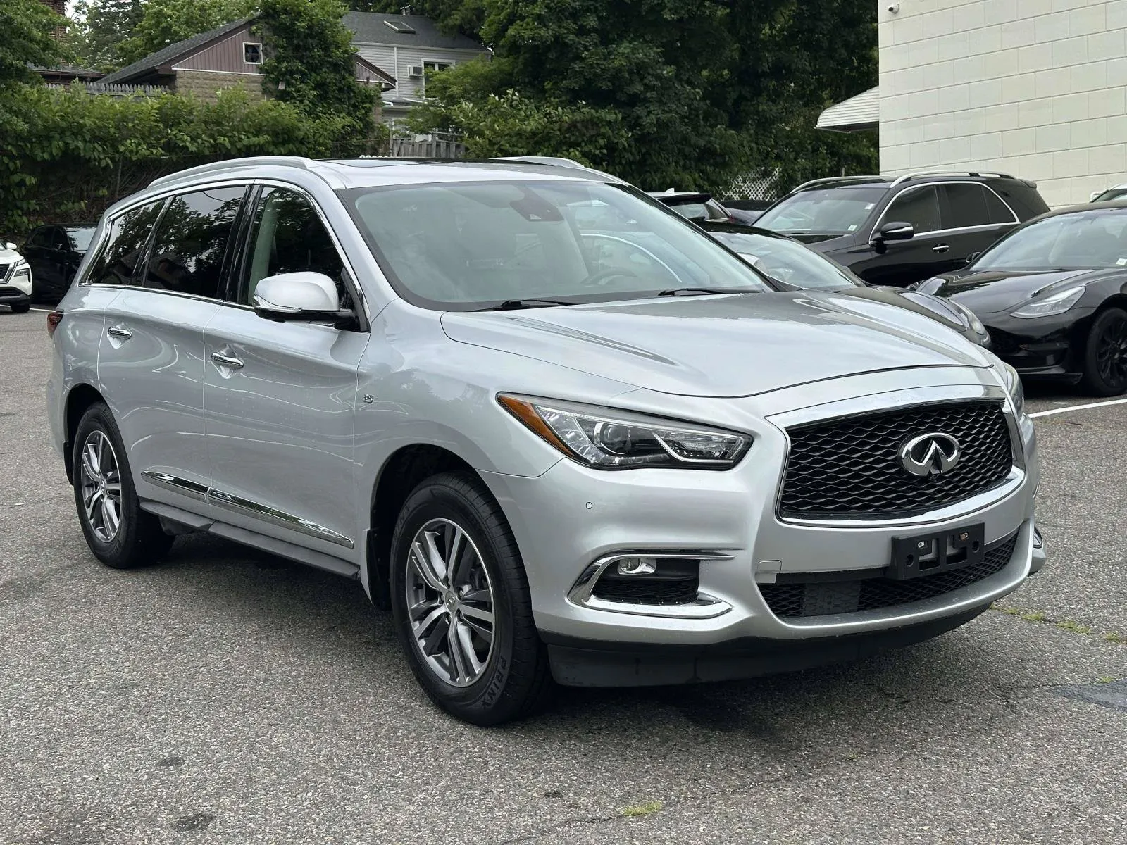 Silver 2020 INFINITI QX60 PURE for sale in Great Neck, NY