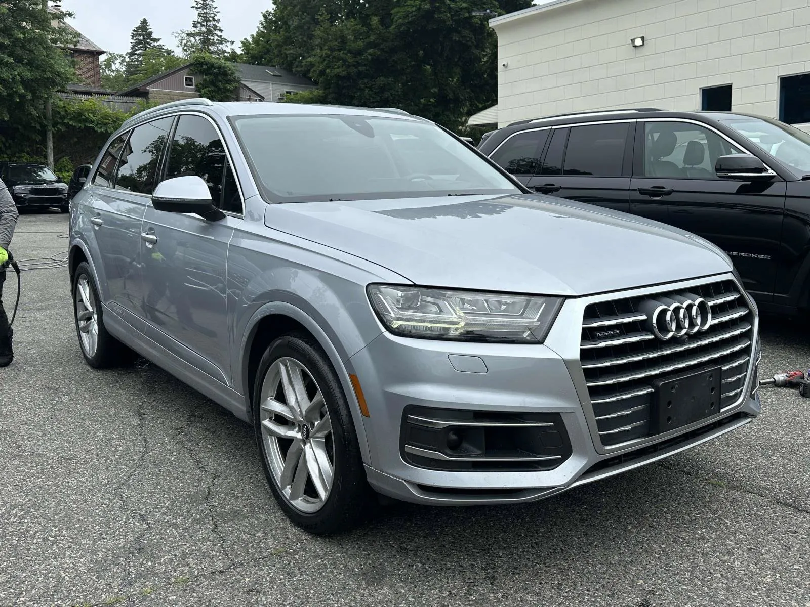 Silver 2018 Audi Q7 Prestige for sale in Great Neck, NY