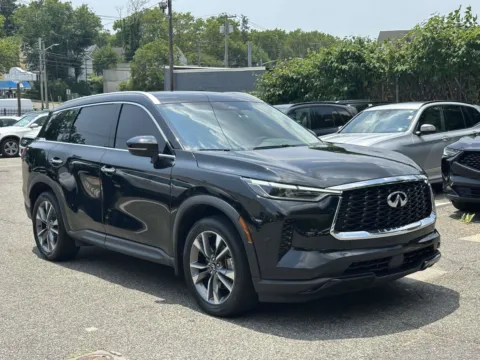 Black 2024 INFINITI QX60 LUXE for sale in Great Neck, NY