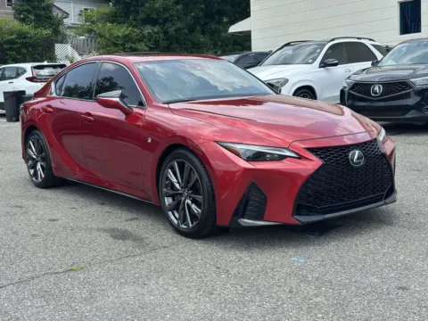Red 2021 Lexus IS 350 F SPORT for sale in Great Neck, NY