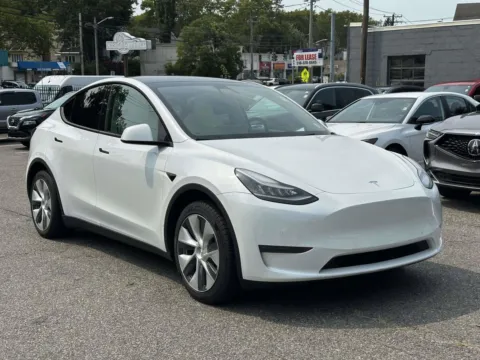 White 2020 Tesla Model Y Long Range (White Interior) for sale in Great Neck, NY