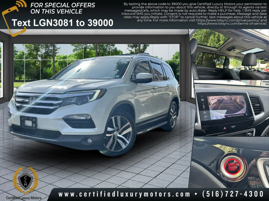 2016 Honda Pilot Elite for sale in Great Neck, NY