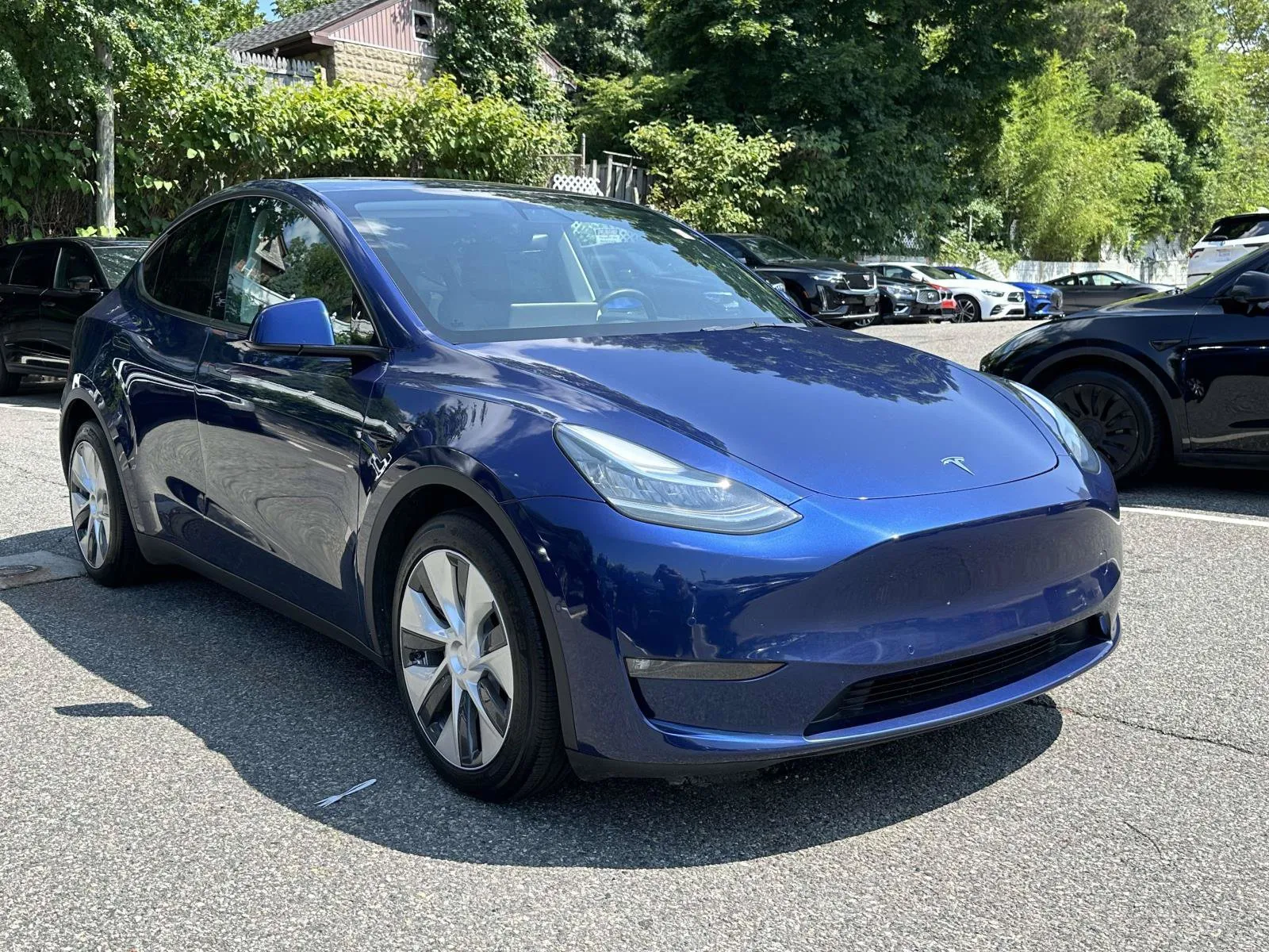 Blue 2021 Tesla Model Y Long Range for sale in Great Neck, NY