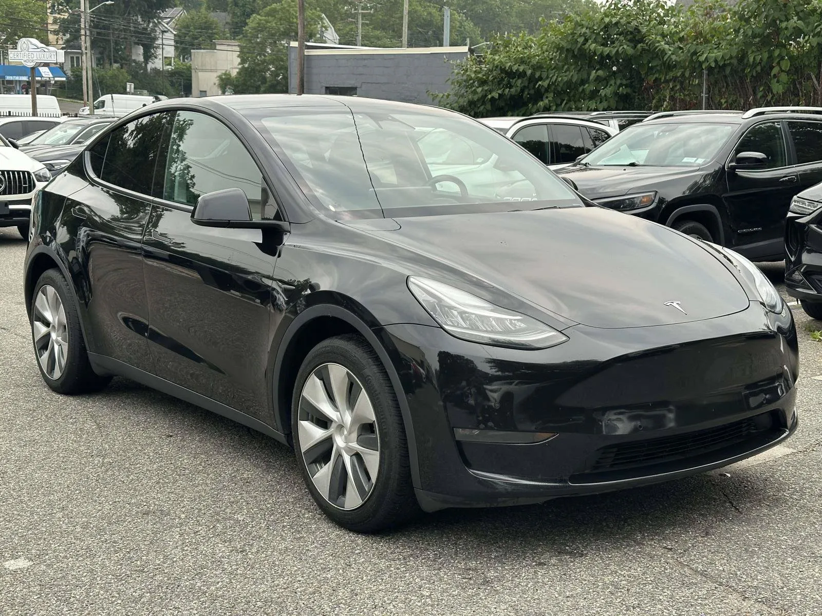 Black 2021 Tesla Model Y Long Range for sale in Great Neck, NY