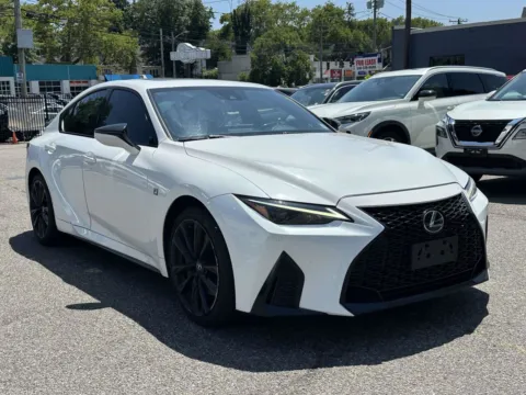 Photos of 2021 Lexus IS 350 F SPORT (Red Interior) for sale in Great Neck, NY at Certified Luxury Motors - Great Neck