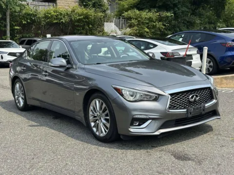 Gray 2019 INFINITI Q50 3.0t LUXE for sale in Great Neck, NY