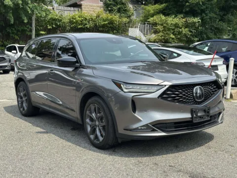 Gray 2022 Acura MDX w/A-Spec Package (Red Interior) for sale in Great Neck, NY
