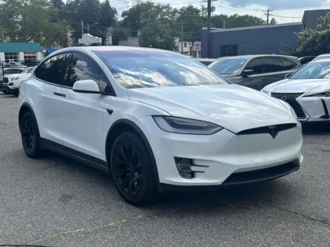 White 2019 Tesla Model X Long Range for sale in Great Neck, NY