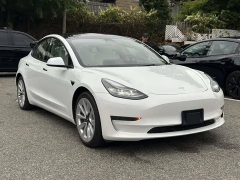 White 2023 Tesla Model 3 (White Interior) for sale in Great Neck, NY