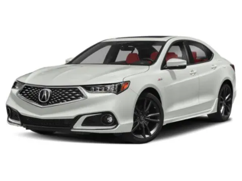 Black 2020 Acura TLX w/Technology/A-Spec Pkg Red Leather for sale in Great Neck, NY