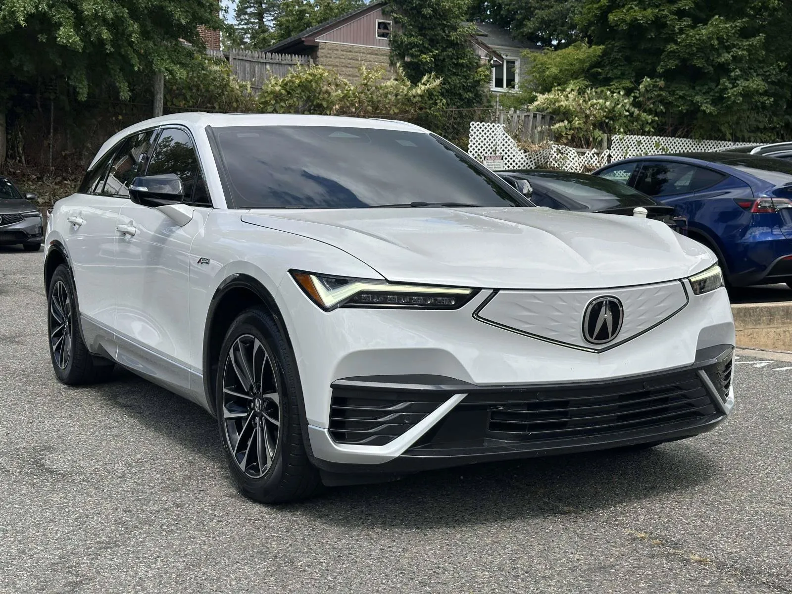 White 2024 Acura ZDX w/A-Spec Package (Red Interior) for sale in Great Neck, NY