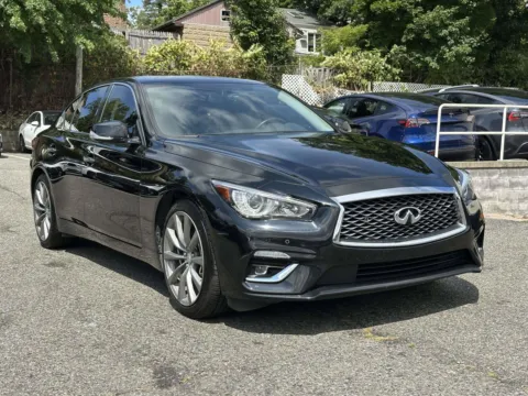 Black 2023 INFINITI Q50 LUXE for sale in Great Neck, NY