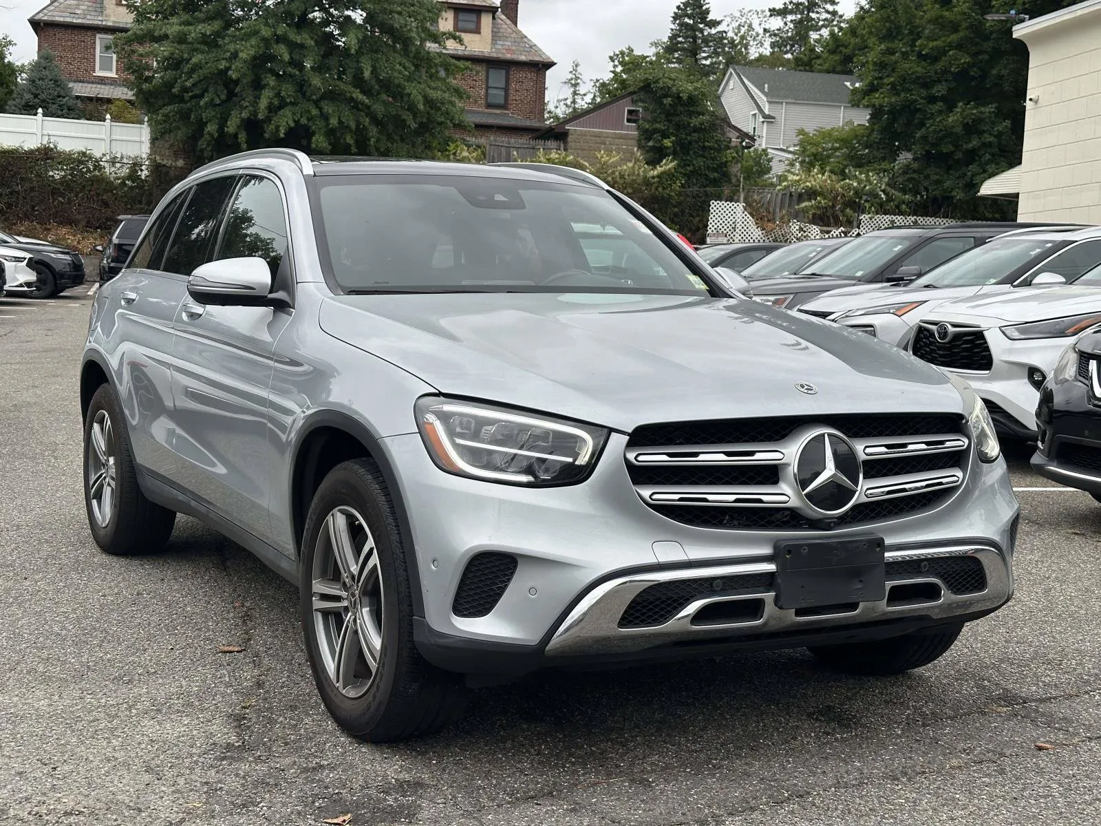 Silver 2021 Mercedes-Benz GLC 300 for sale in Great Neck, NY