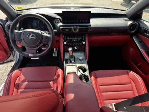 Silver 2023 Lexus IS 350 F SPORT (Red Interior) for sale in Great Neck, NY