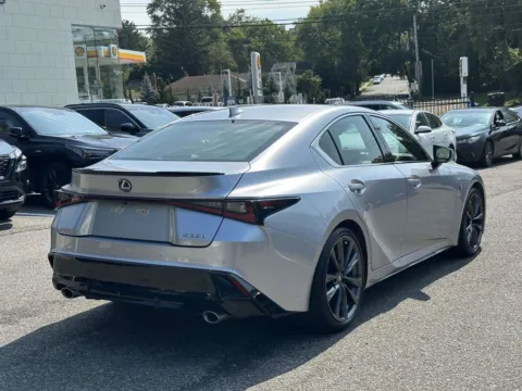 Another view of 2023 Lexus IS 350 F SPORT (Red Interior) for sale in Great Neck, NY at Certified Luxury Motors - Great Neck