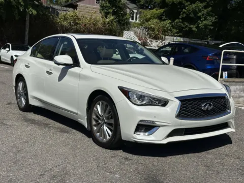 White 2023 INFINITI Q50 LUXE for sale in Great Neck, NY