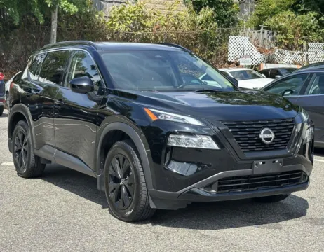 Black 2023 Nissan Rogue SV Midnight Edition for sale in Great Neck, NY