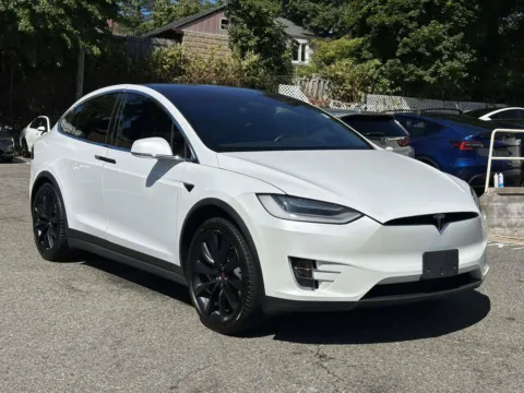 White 2020 Tesla Model X Long Range for sale in Great Neck, NY