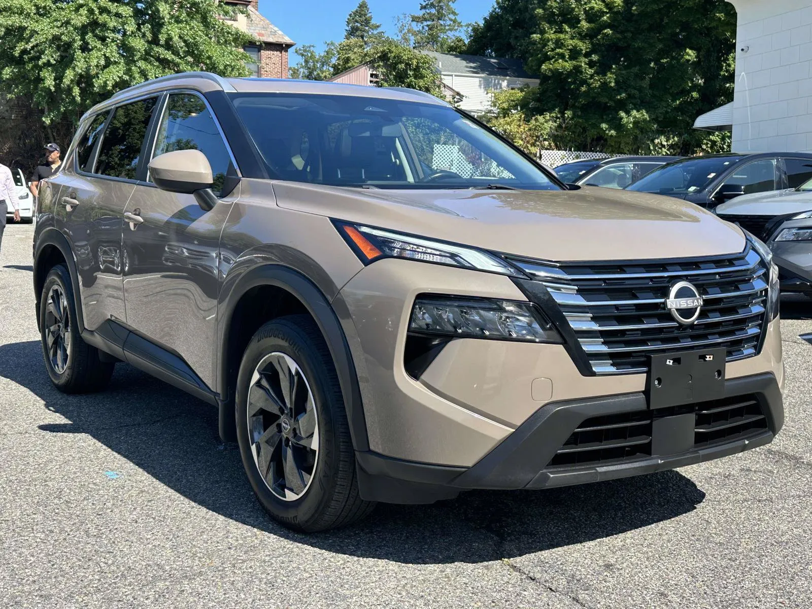 Beige 2024 Nissan Rogue SV for sale in Great Neck, NY