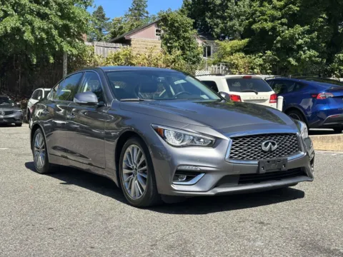 Gray 2023 INFINITI Q50 LUXE for sale in Great Neck, NY