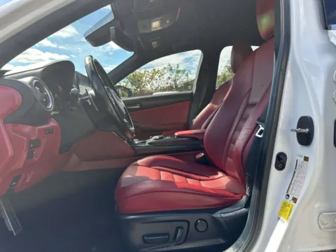 White 2021 Lexus IS 350 F SPORT (Red Interior) for sale in Great Neck, NY