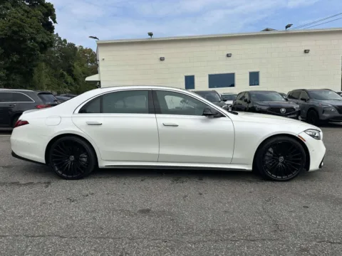 Photos of 2021 Mercedes-Benz S-Class S 580 AMG PKG (Red Interior) for sale in Great Neck, NY at Certified Luxury Motors - Great Neck