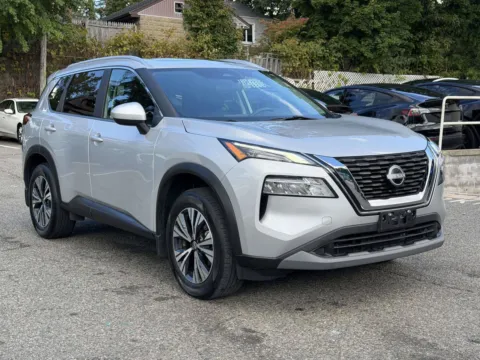 Silver 2023 Nissan Rogue SV for sale in Great Neck, NY
