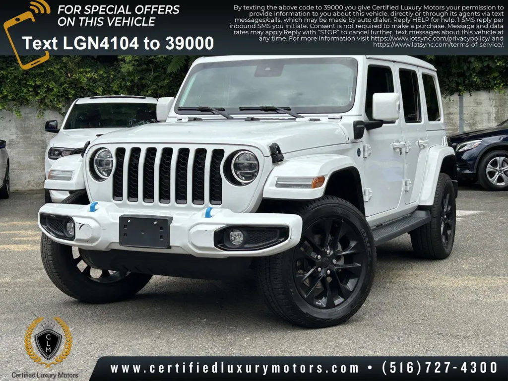 2021 Jeep Wrangler 4xe Unlimited Sahara High Altitude for sale in Great Neck, NY