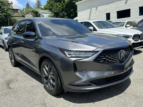 Gray 2022 Acura MDX w/A-Spec Package (Red Interior) for sale in Great Neck, NY