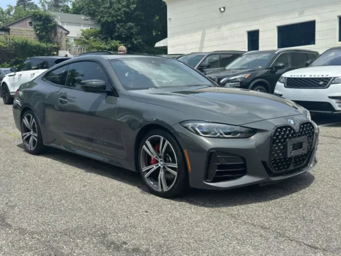 Gray 2021 BMW 4 Series M440i xDrive for sale in Great Neck, NY