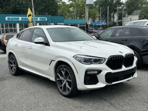 White 2021 BMW X6 xDrive40i for sale in Great Neck, NY