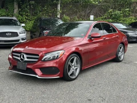 Red 2016 Mercedes-Benz C-Class C 300 Luxury for sale in Great Neck, NY