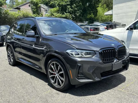 Gray 2022 BMW X3 xDrive30i M-Sport (Red Interior) for sale in Great Neck, NY