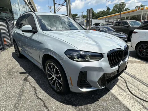 Gray 2022 BMW X3 xDrive30i M-Sport (Red Interior) for sale in Great Neck, NY
