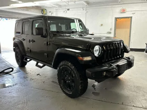 Green 2021 Jeep Wrangler Unlimited Unlimited Willys for sale in Great Neck, NY