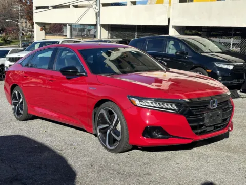 Red 2022 Honda Accord Hybrid Sport for sale in Great Neck, NY