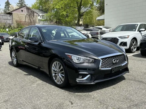 Black 2022 INFINITI Q50 LUXE for sale in Great Neck, NY