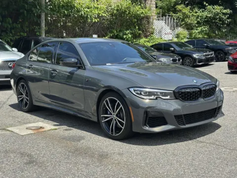 Gray 2021 BMW 3 Series M340i xDrive (Red Interior) for sale in Great Neck, NY