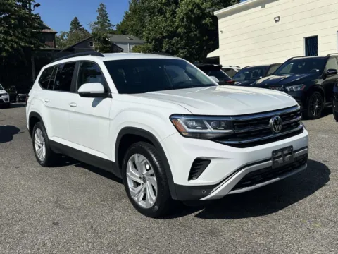 White 2021 Volkswagen Atlas 3.6L V6 SE w/Technology for sale in Great Neck, NY