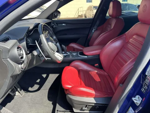 Blue 2022 Alfa Romeo Stelvio Sprint (Red Interior) for sale in Great Neck, NY