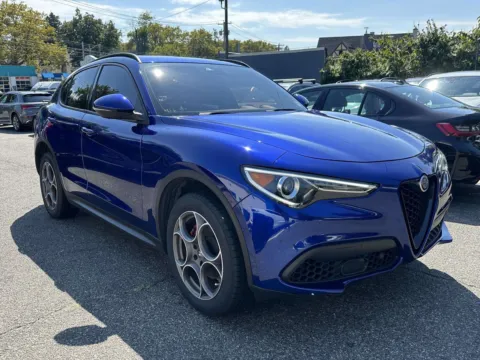 Photos of 2022 Alfa Romeo Stelvio Sprint (Red Interior) for sale in Great Neck, NY at Certified Luxury Motors - Great Neck