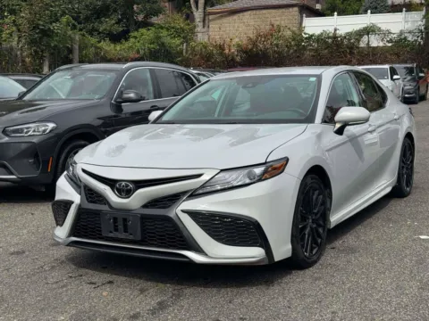 Another view of 2023 Toyota Camry XSE (Red Interior) for sale in Great Neck, NY at Certified Luxury Motors - Great Neck
