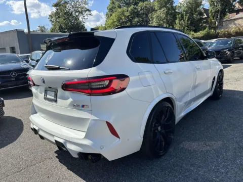 Photos of 2022 BMW X5 M (Matte White /Red Interior) for sale in Great Neck, NY at Certified Luxury Motors - Great Neck